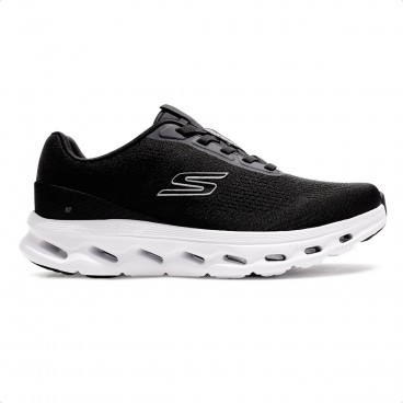 Tênis Skechers Go Walk Glid Step 2.0 - Vic Masculino Preto / Branco