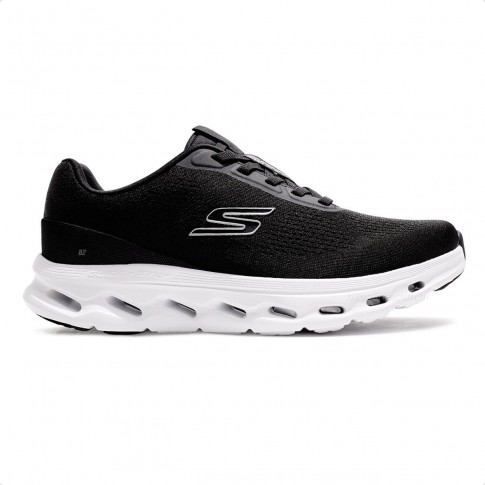 Tênis Skechers Go Walk Glid Step 2.0 - Vic Masculino Preto / Branco