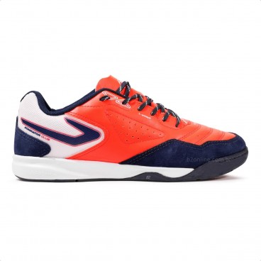 Chuteira Futsal Topper Dominator Club V Unissex Coral / Marinho