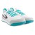 Chuteira Futsal Topper Dominator Fuse II Unissex Branco / Verde Água