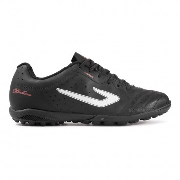 Chuteira Society Topper Boleiro V Unissex Preto / Branco