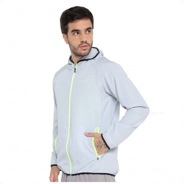 Jaqueta Topper Corta Vento Basica Masculina Cinza