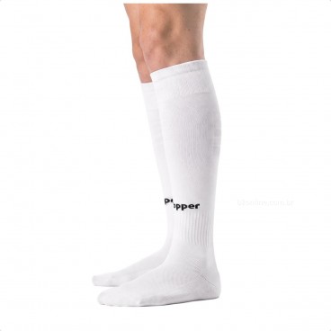 Meião Topper Cup Masculino Branco / Preto