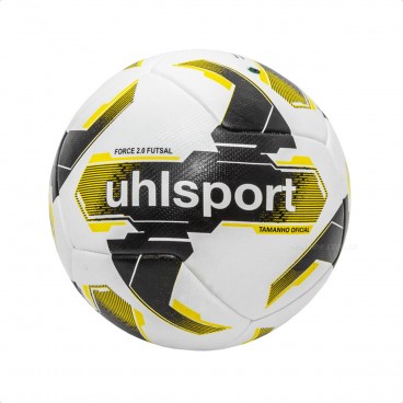 Bola Futsal  Uhlsport Force 2.0 Oficial Branco / Amarelo