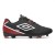 Chuteira Campo Umbro Attak Eternal Masculino Preto / Vermelho