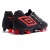 Chuteira Campo Umbro Fifty VI Masculina Preto / Coral