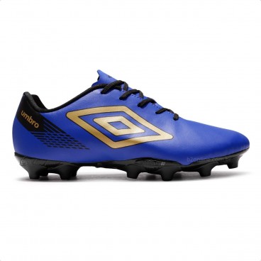 Chuteira Campo Umbro On Masculino Azul / Preto