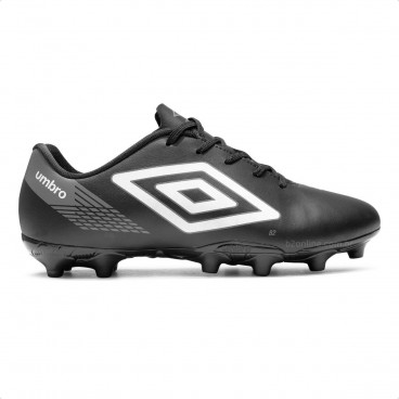 Chuteira Campo Umbro On Masculino Preto / Branco