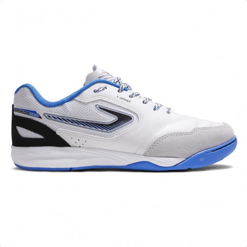 Chuteira Futsal Topper Dominator Club VI Unissex Branco / Azul