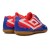 Chuteira Futsal Umbro Action Masculino Azul / Coral