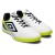 Chuteira Futsal Umbro Adamant Master Class Club Masculina Branco / Amarelo Neon