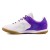 Chuteira Futsal Umbro Adamant Master Class Club Masculina Branco / Roxo