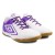 Chuteira Futsal Umbro Adamant Master Class Club Masculina Branco / Roxo