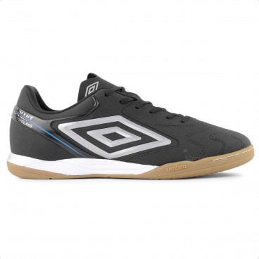 Chuteira Futsal Umbro Adamant Master Class Club Masculina Preto / Cinza