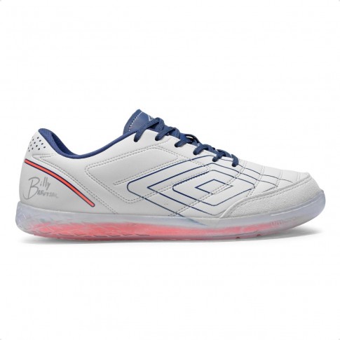 Chuteira Futsal Umbro Br Masculina Cinza / Marinho