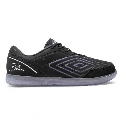 Chuteira Futsal Umbro Br Masculina Preto / Roxo