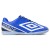 Chuteira Futsal Umbro Force Masculina Azul / Branco