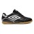 Chuteira Futsal Umbro Manchester Jr Preto / Branco