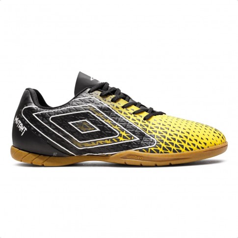 Chuteira Futsal Umbro Mutant Masculino Amarelo / Preto