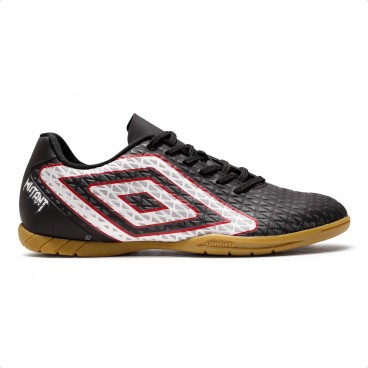Chuteira Futsal Umbro Mutant Masculino Preto / Branco