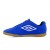 Chuteira Futsal Umbro Neo Striker Masculina Futebol de Salão Azul / Branco