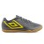 Chuteira Futsal Umbro Orbit Jr Infantil Grafite / Amarelo