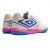 Chuteira Futsal Umbro Pro 5 Bump Club Masculina Bege / Azul