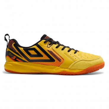 Chuteira Futsal Umbro Pro 5 Bump Masculina Amarelo / Preto