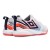 Chuteira Futsal Umbro Pro 5 Bump Masculina Branco / Coral