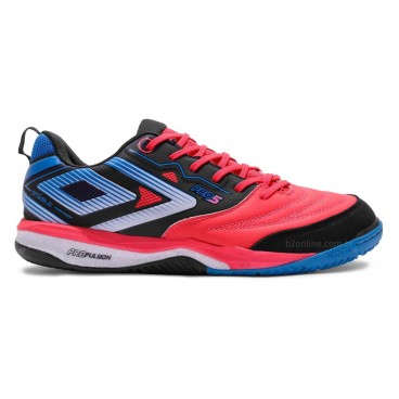 Chuteira Futsal Umbro Pro 5 Stable Masculina Preto / Coral