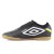 Chuteira Futsal Umbro Sense Kids Preto / Branco