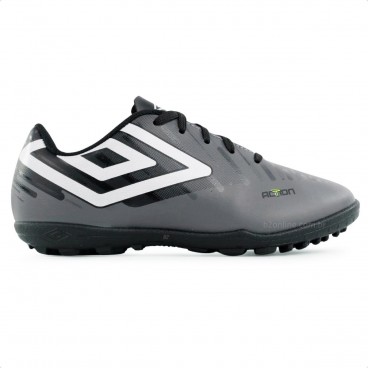 Chuteira Society Umbro Action Jr Grafite / Preto