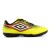 Chuteira Society Umbro Cannon Jr Infantil Amarelo / Laranja