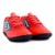 Chuteira Society Umbro Cannon Jr Infantil Coral / Vermelho