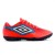 Chuteira Society Umbro Cannon Jr Infantil Coral / Vermelho