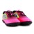 Chuteira Society Umbro Cannon Jr Infantil Rosa / Preto