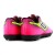 Chuteira Society Umbro Cannon Jr Infantil Rosa / Preto