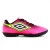 Chuteira Society Umbro Cannon Jr Infantil Rosa / Preto