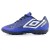 Chuteira Society Umbro Orbit Jr Infantil Azul / Branco