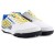 Chuteira Society Umbro Pro 5 Bump Club Masculina Branco / Amarelo