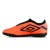 Chuteira Society Umbro Sense Kids Laranja / Preto