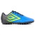 Chuteira Society Umbro Warskin Masculina Azul / Verde