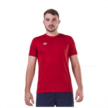Camiseta Umbro Twr Striker Masculina Vermelho