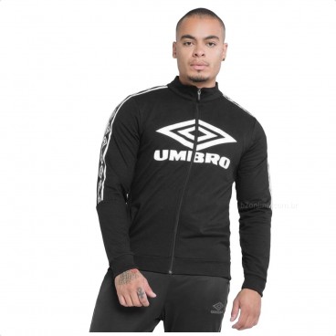 Jaqueta Umbro Large Diamond Club Masculina Preto / Branco