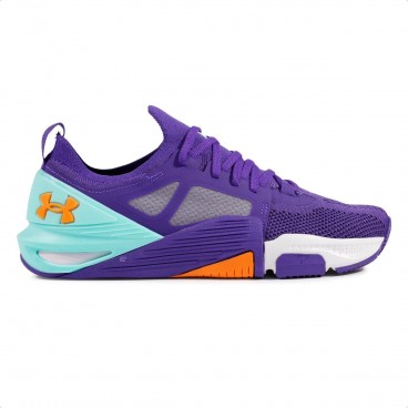 Tênis Under Armour Tribase Cross 2 Feminino Roxo / Laranja