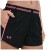 Shorts Under Armour Treino Tech Play Up Feminino Preto / Rosa