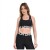 Top Under Armour HG Authentics Mid Feminino Preto / Branco