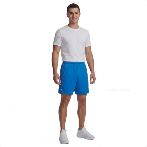 Bermuda Under Armour Treino Tech Masculina Azul