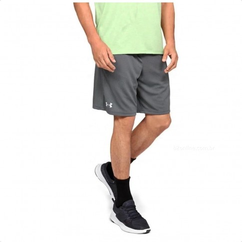 Bermuda Under Armour Treino Tech Masculina Chumbo