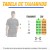 Camiseta Compressão Under Armour HG Masculina Preto / Branco